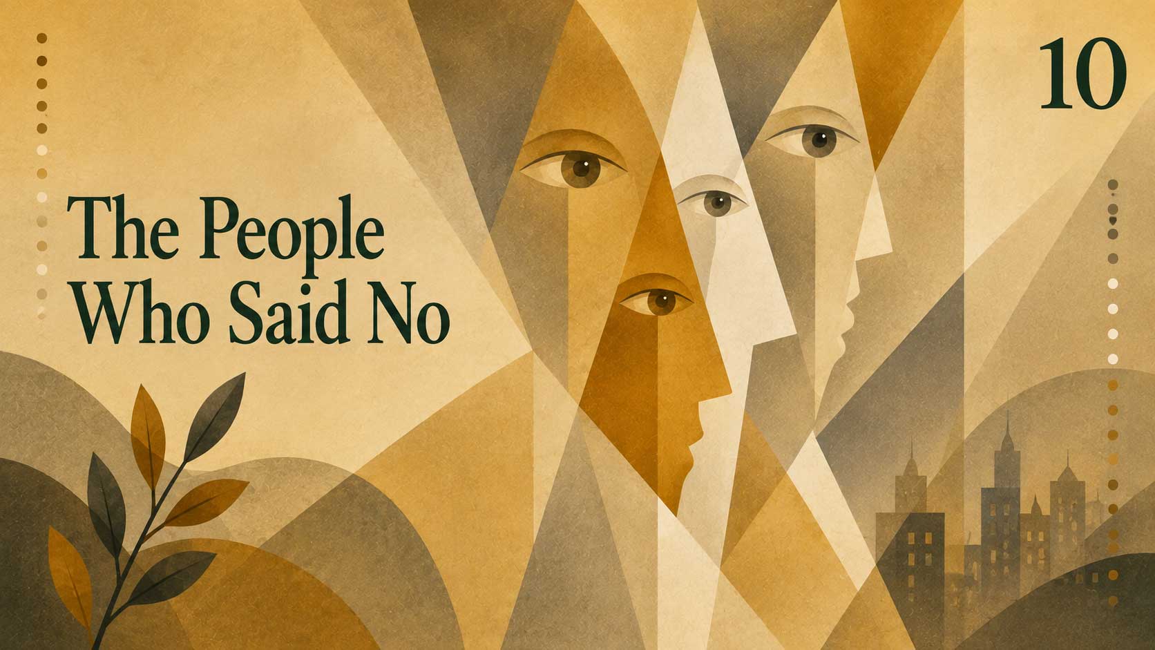 The People Who Said No